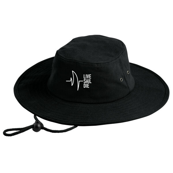 Wide Brim Sun Hat (Black) Wide Brim Sun Hat (Black) Thumbnail