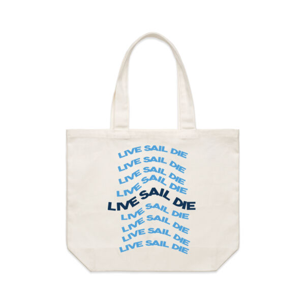 Simple Tote Bag (Ride the Wave) Simple Tote Bag (Ride the Wave) Thumbnail