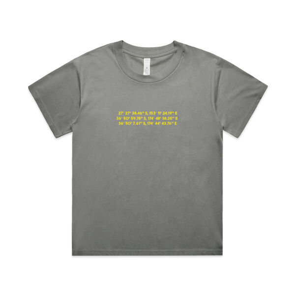 Women's T-Shirt (Geo Locations) Women's T-Shirt (Geo Locations) Thumbnail